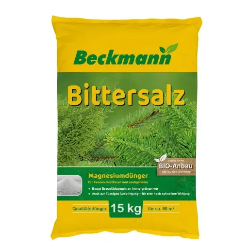 "Bittersalz 15 kg, Magnesiumsulfat, Tannendünger, Koniferendünger image"