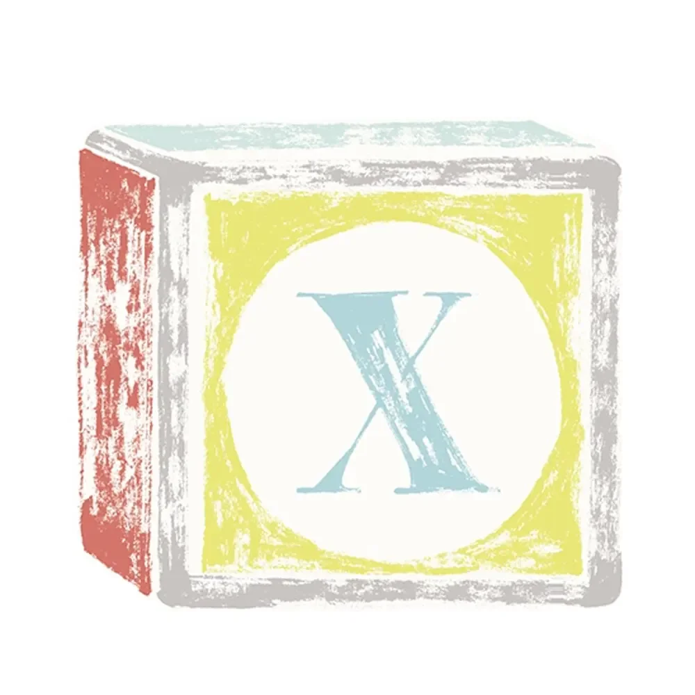 "Lilipinso Sticker Buchstabe auf Spielwürfel X image"