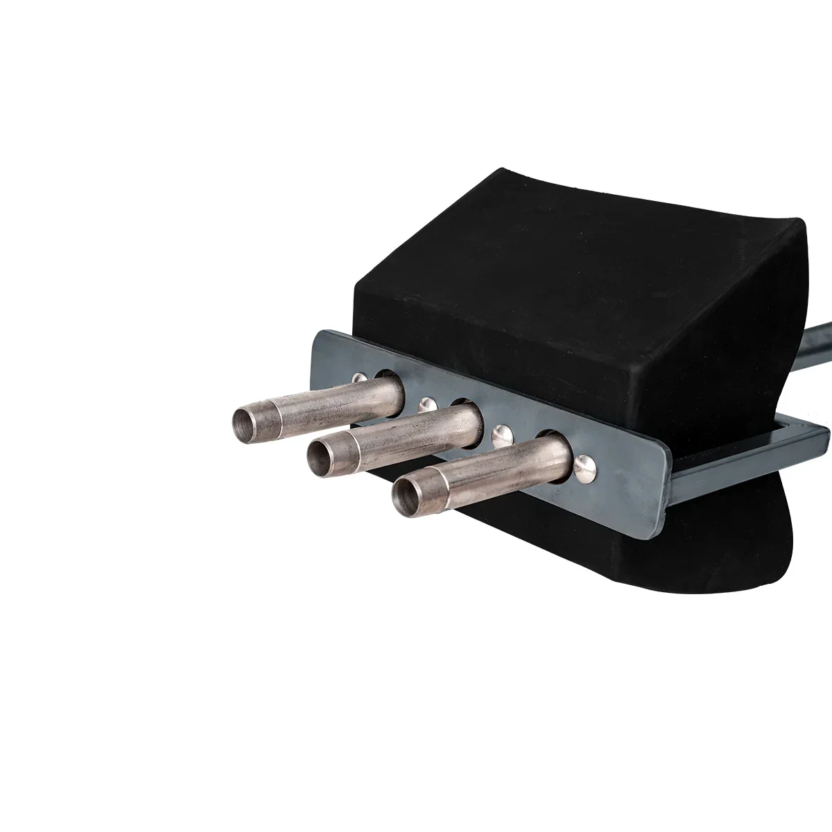 Rasenspecht Stahl, 95cm, Anthrazit, 3er Hohlspoon, Rasenpflege