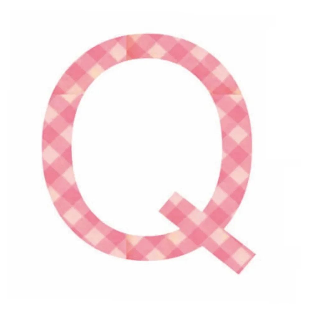 "Lilipinso Sticker rosa Buchstabe q image"