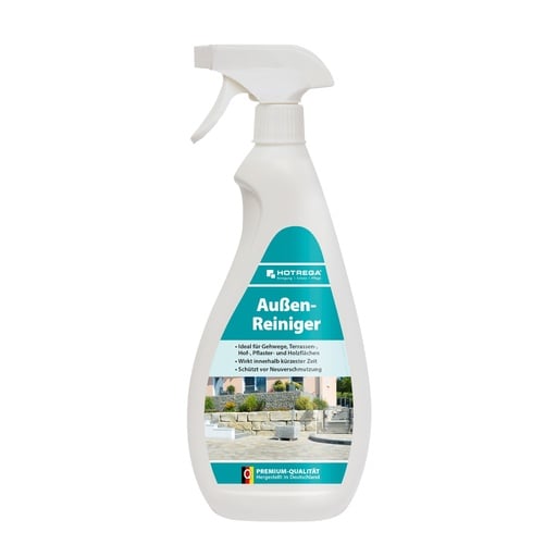 "HOTREGA Außen-Reiniger 750 ml Sprühflasche gebrauchsfertige Lösung image"