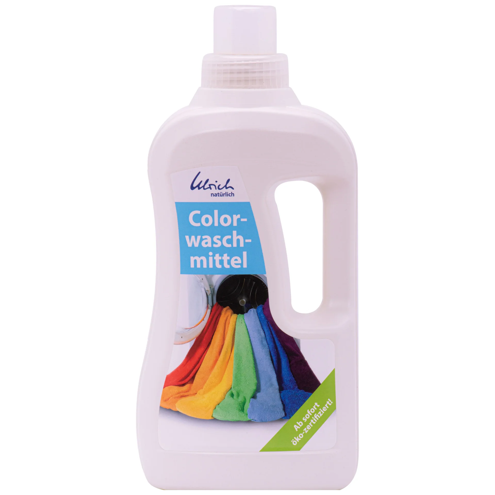 "ULRICH natürlich Waschmittel Color 1 Liter flüssig NCP-vegan zertifiziert image"