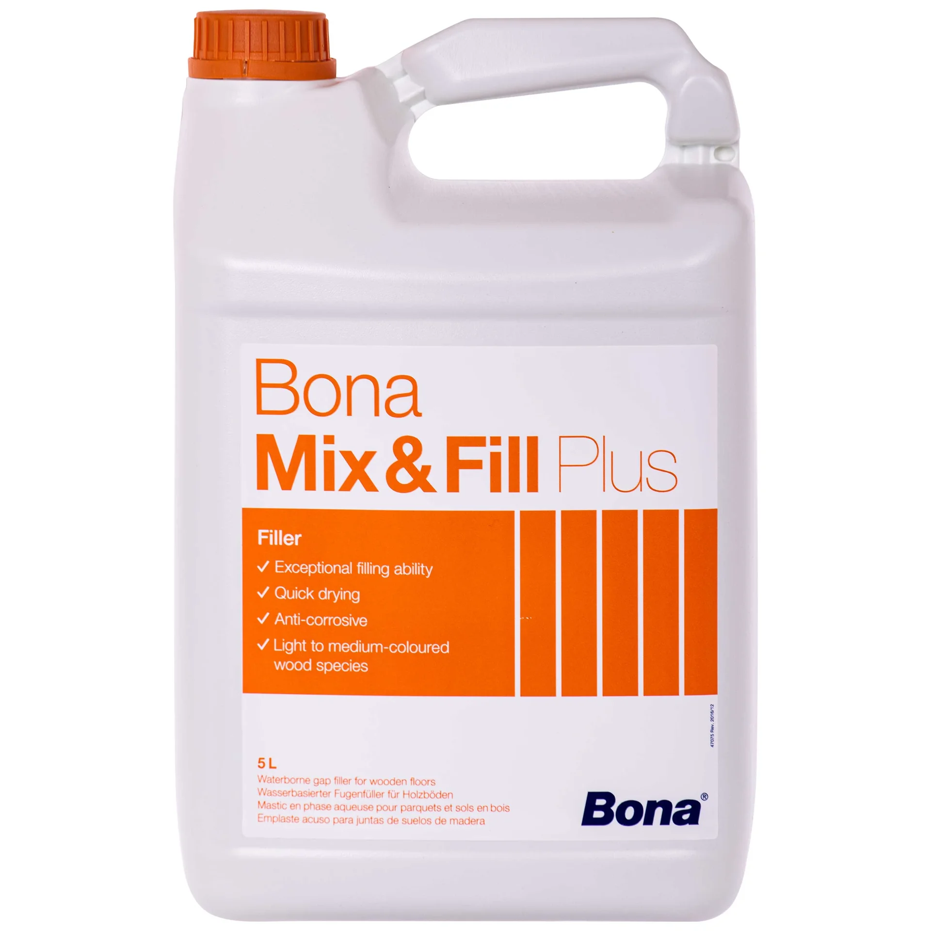"BONA Mix & Fill Plus 5 Liter wasserbasierter Fugenkitt image"