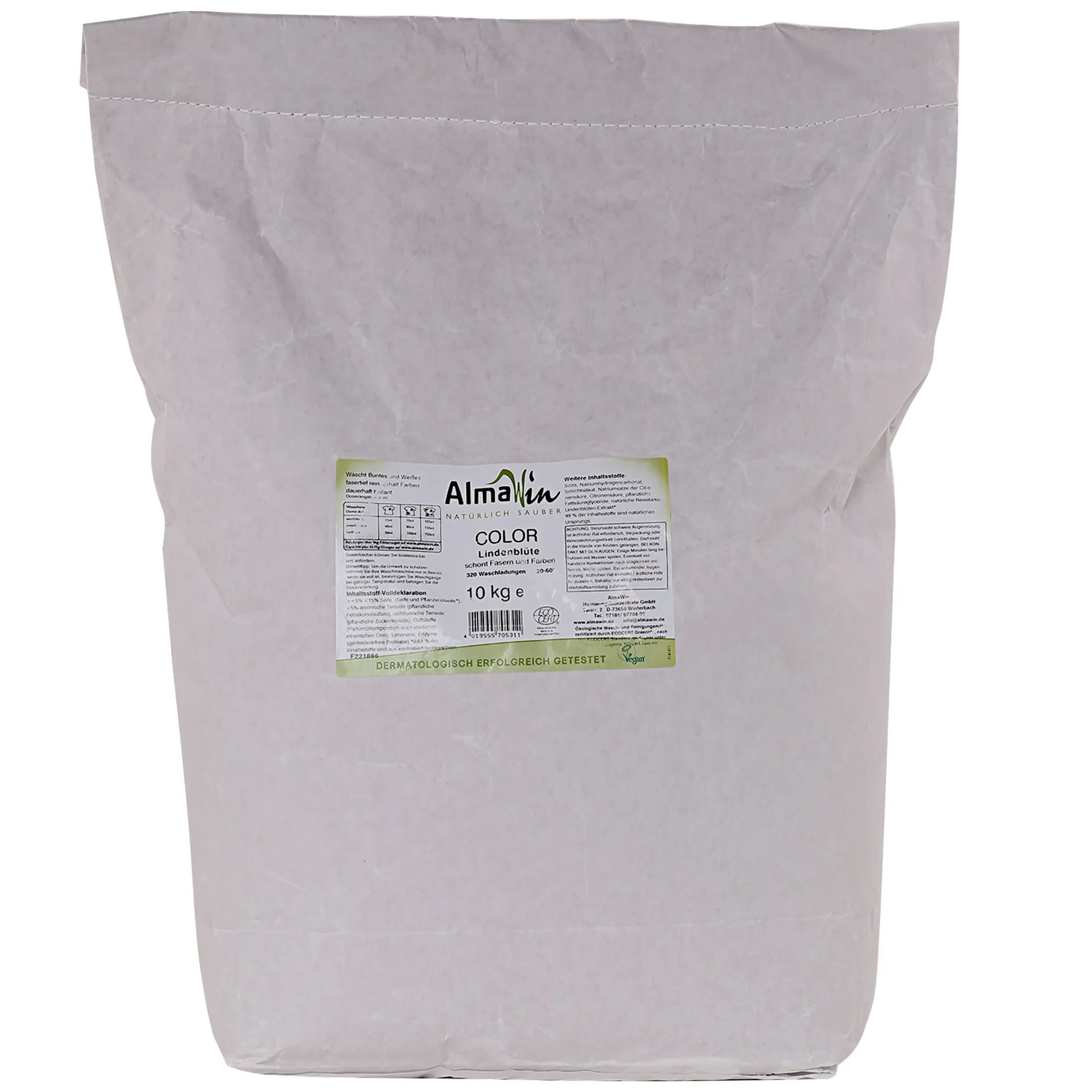 "ALMAWIN Color Waschpulver Lindenblüte 10 kg image"