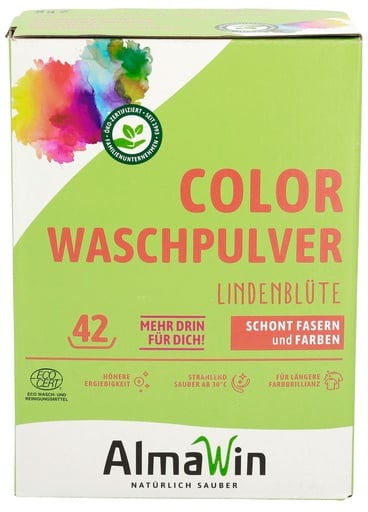 "ALMAWIN Color Waschpulver Lindenblüte 2 kg image"