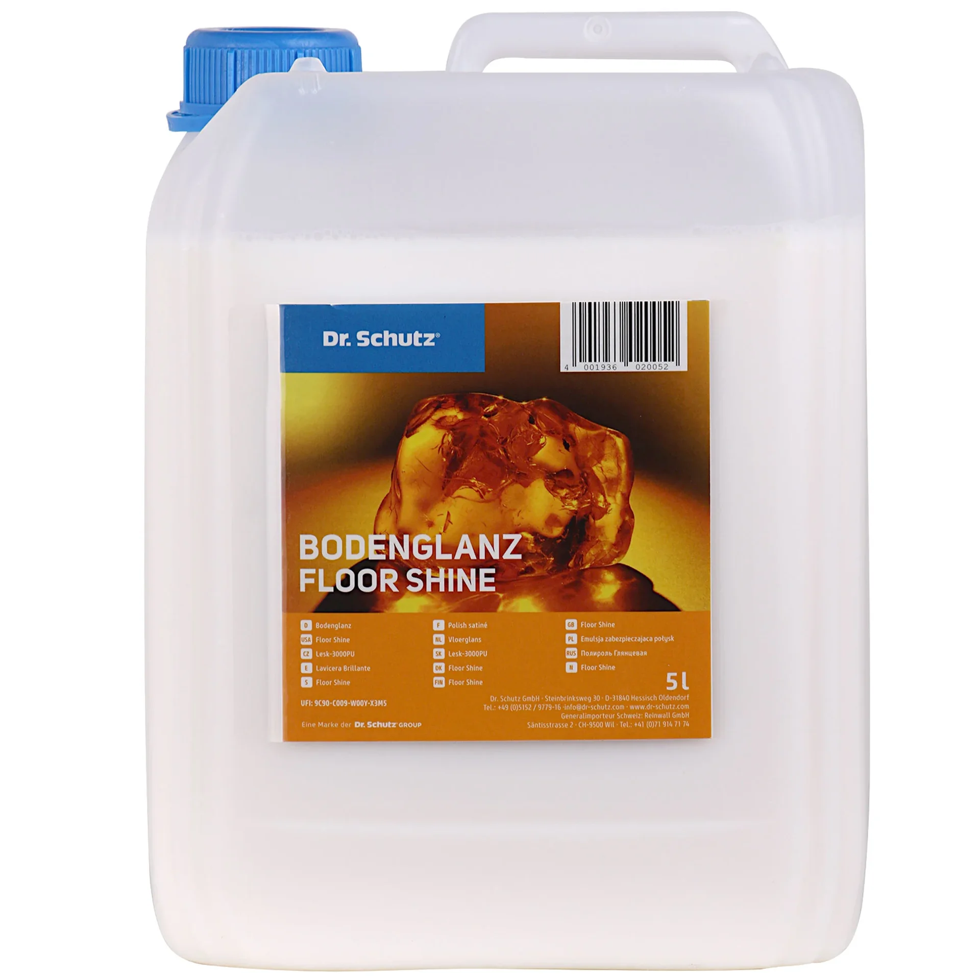 "DR. SCHUTZ Bodenglanz Wischpflege 5 Liter für 100m² image"