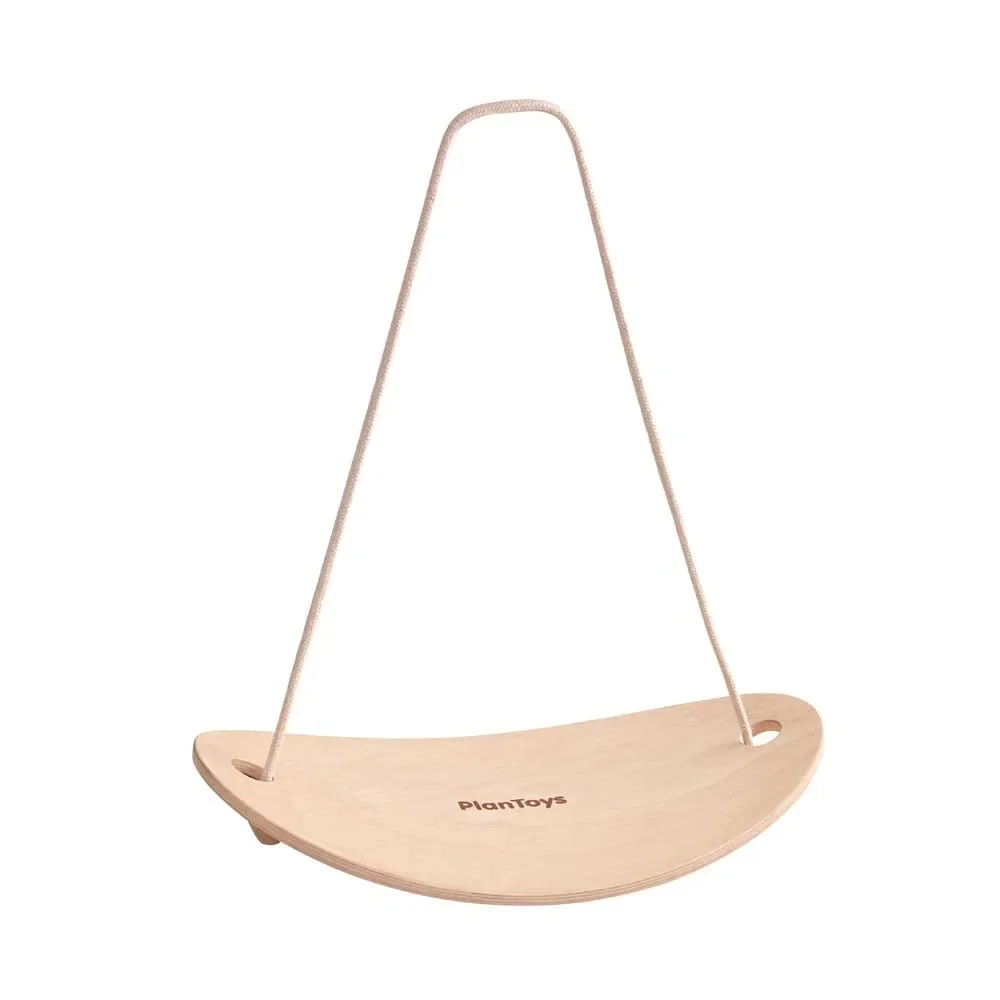 "Plan Toys Balancierbrett Holz natur image"