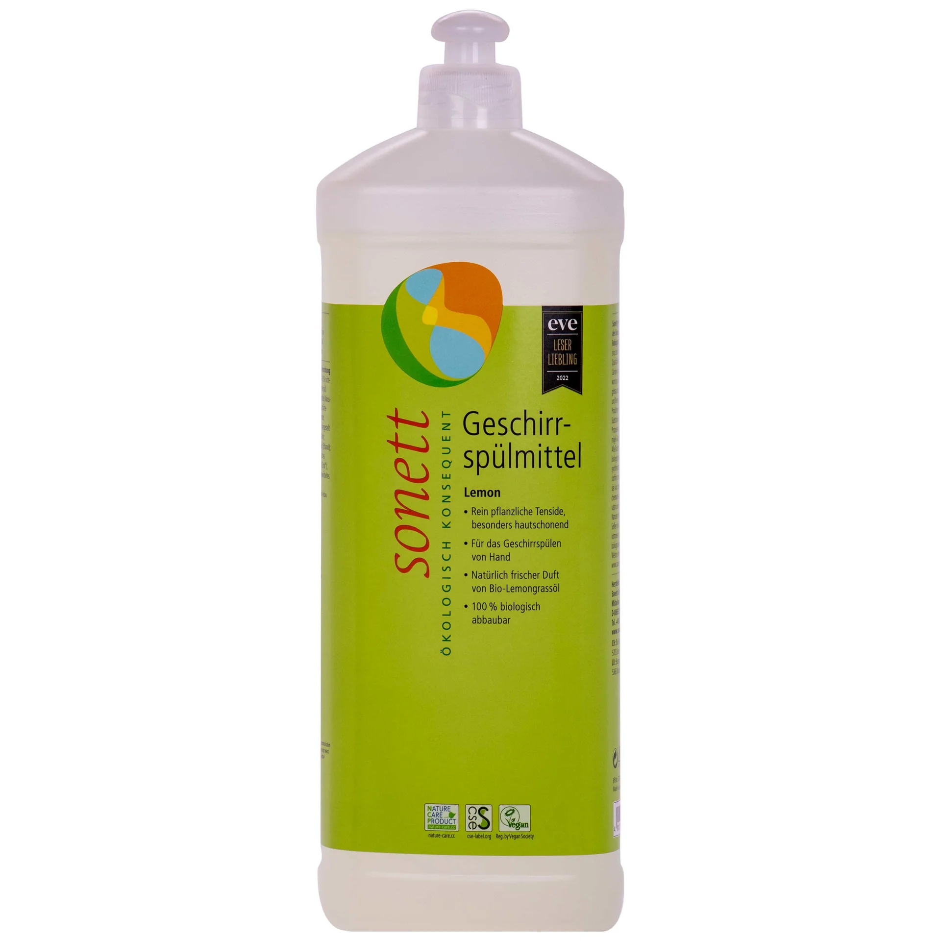 "SONETT Geschirrspülmittel LEMON 1 Liter image"