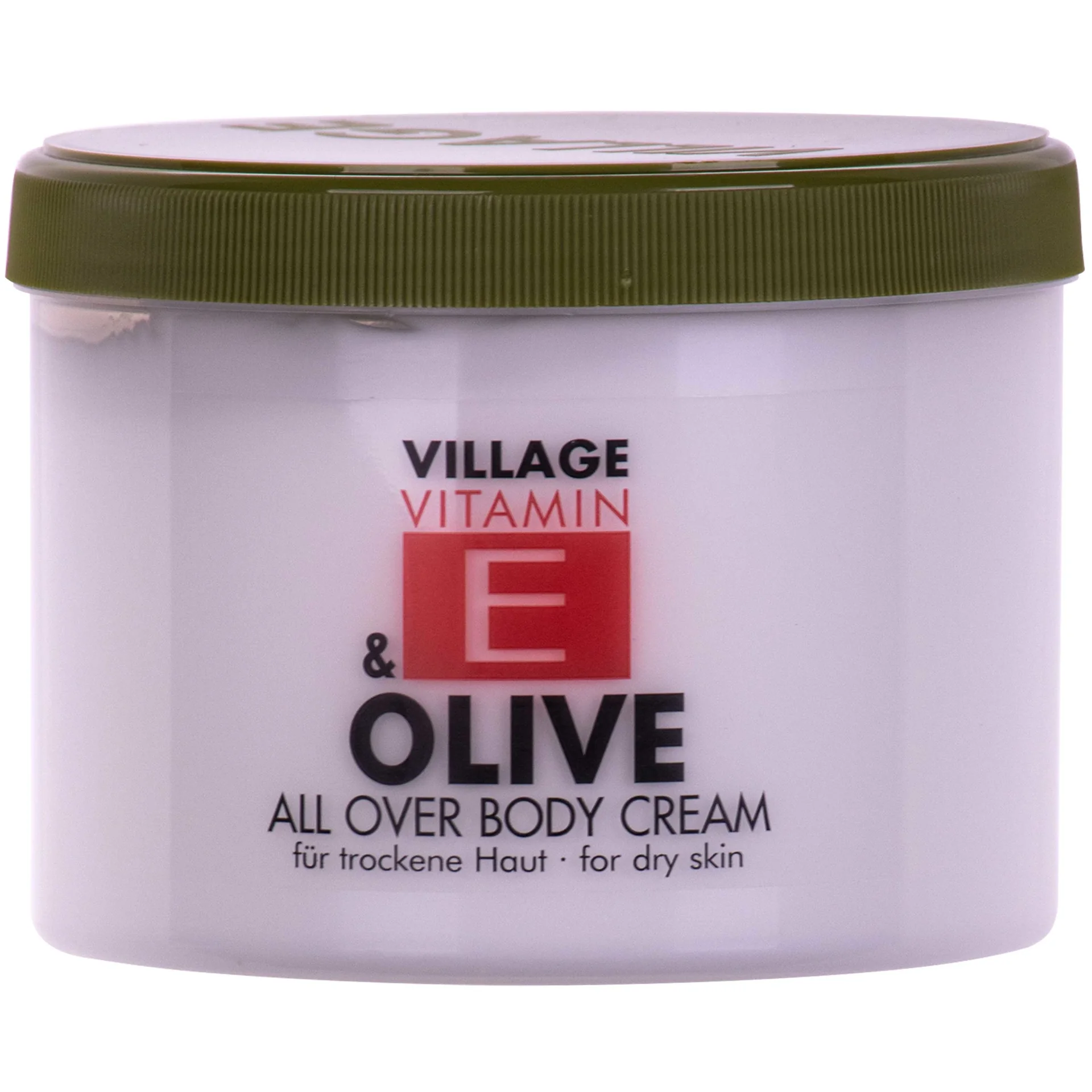 "VILLAGE Vitamin E Bodycream Olive 500ml Körperlotion image"
