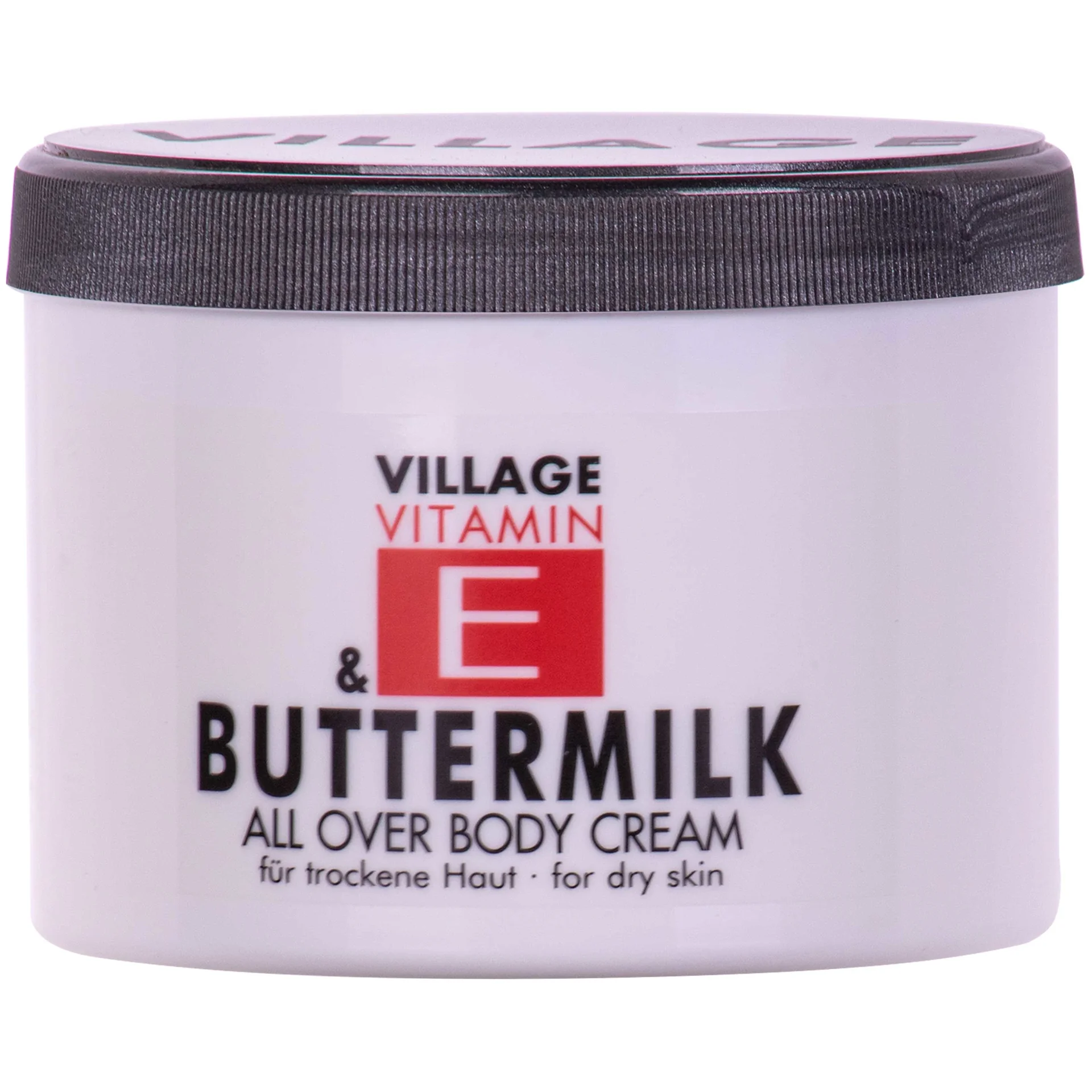 "VILLAGE Vitamin E Bodycream Buttermilch 500ml Körperlotion image"