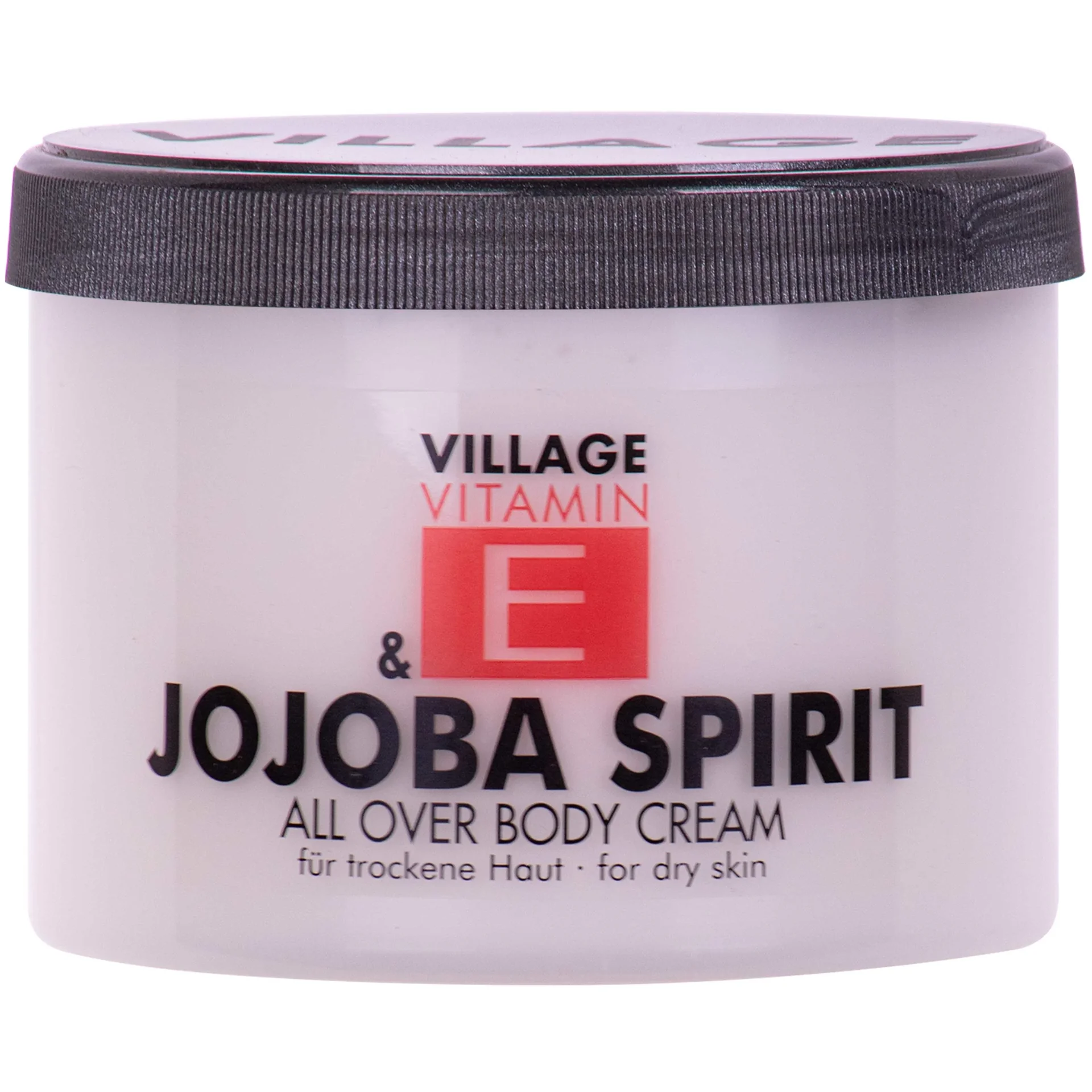 "VILLAGE Vitamin E Bodycream Jojoba Spirit 500ml Körperlotion image"