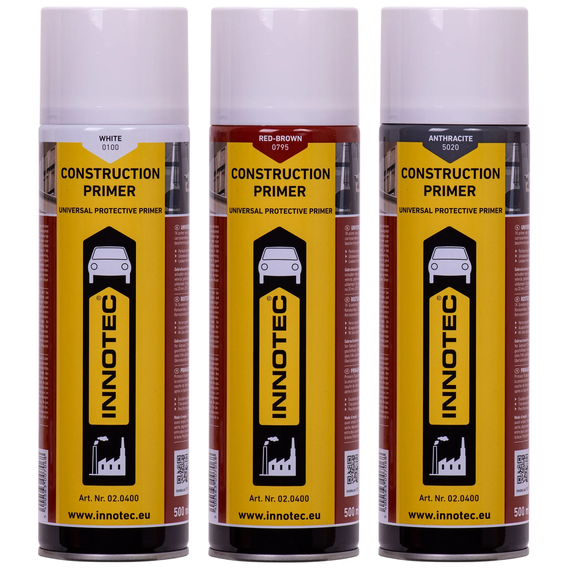 "INNOTEC Construction Primer 500 ml Grundierung in verschiedenen Farben image"