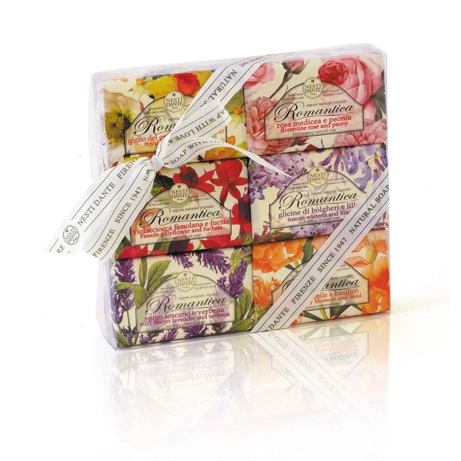 "NESTI DANTE Romantica Soap SET 6 x 150 g image"