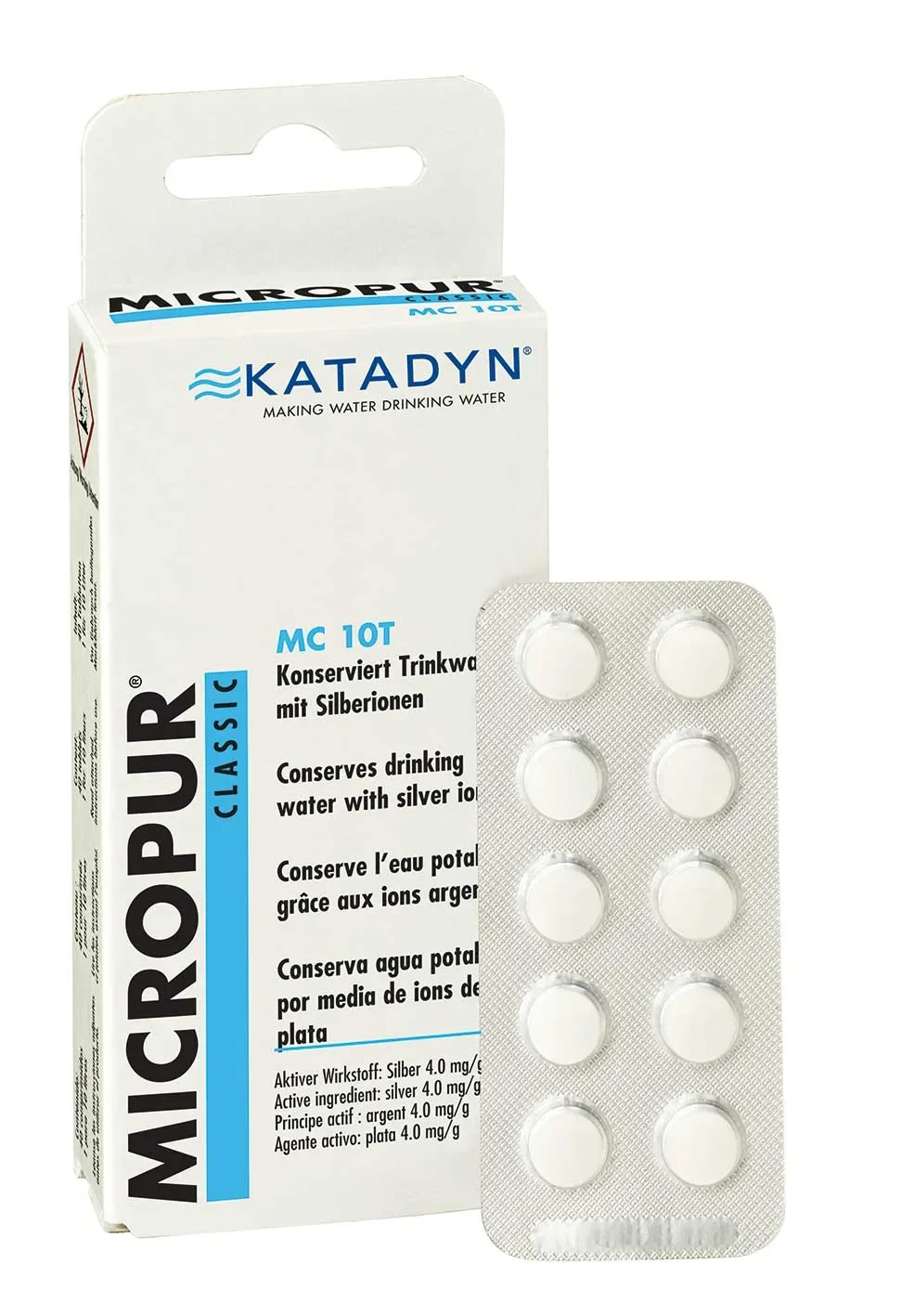 "KATADYN Micropur Classic MC 10T - 40 Tabletten image"