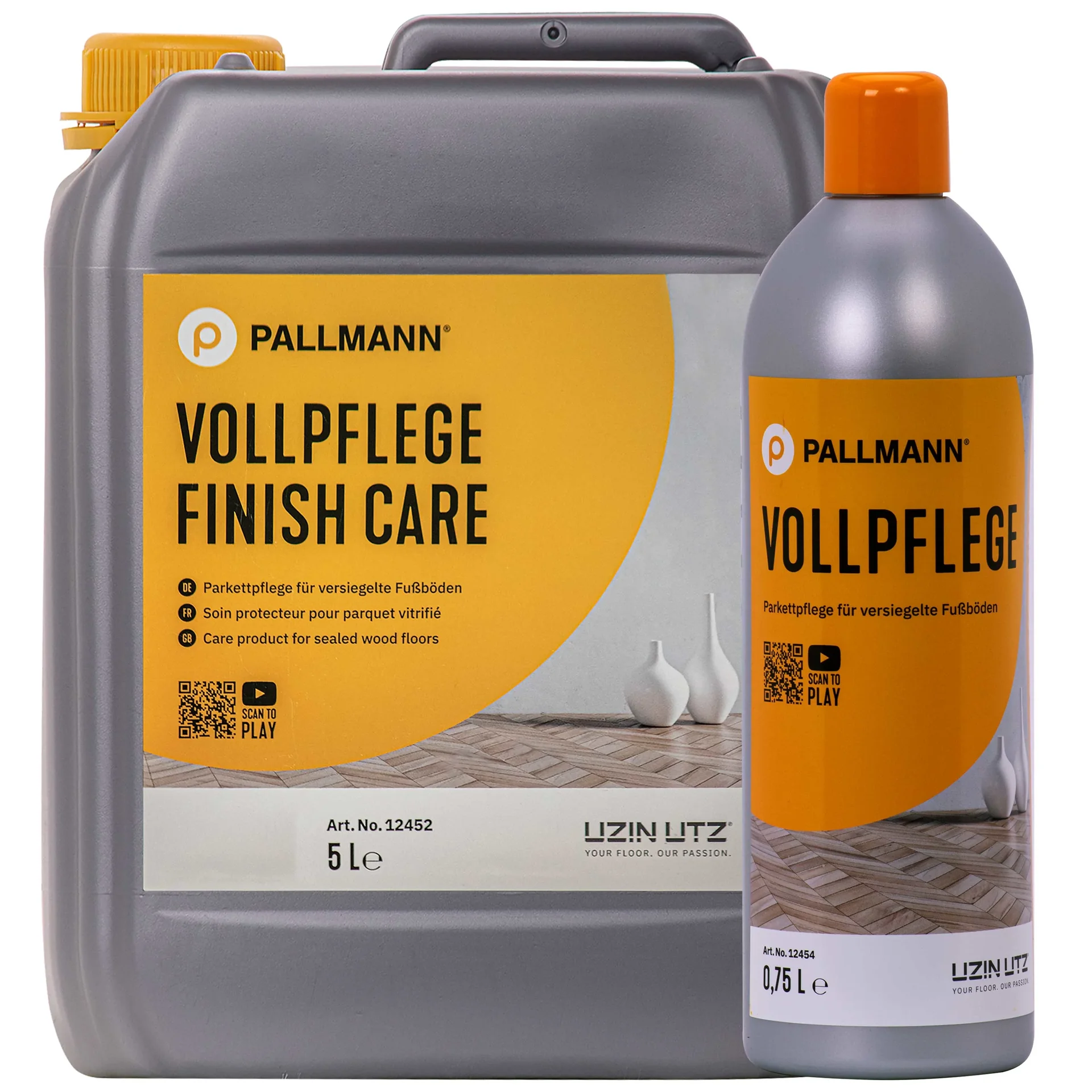 "PALLMANN Vollpflege Finish Care halbmatt in verschiedenen Größengebinden image"