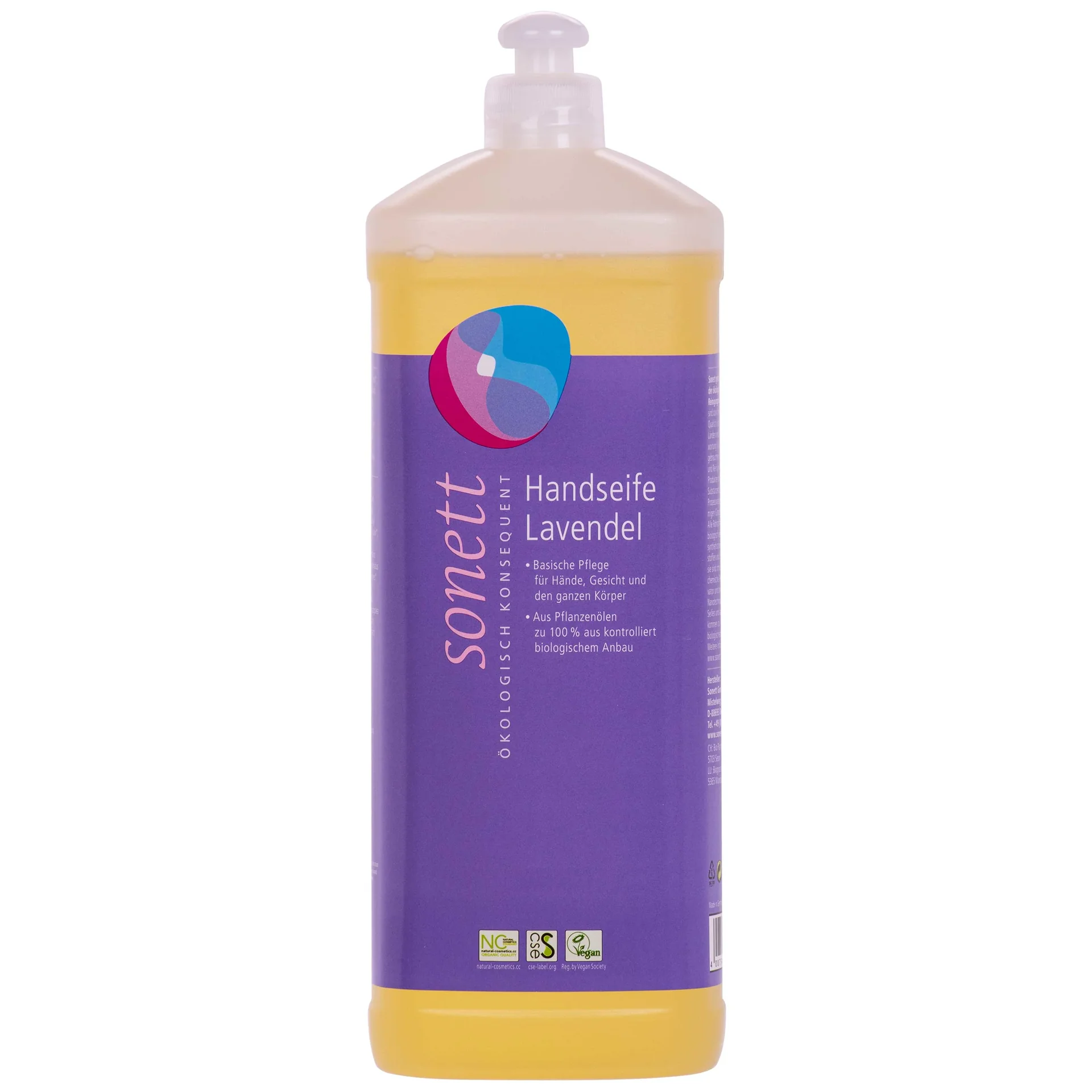 "SONETT Handseife Lavendel 1 Liter Nachfüllflasche image"