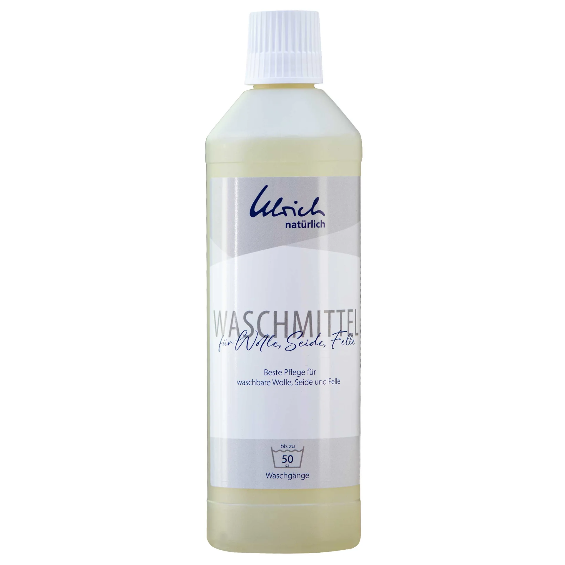 "ULRICH natürlich Waschmittel für Wolle, Seide und Felle 500 ml flüssig mit Lanolin image"