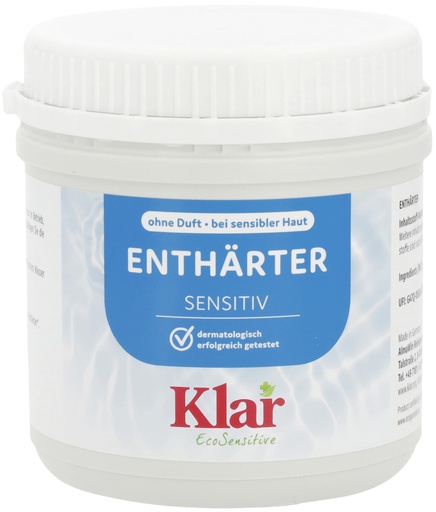 "KLAR Enthärter 325g ohne Duft image"