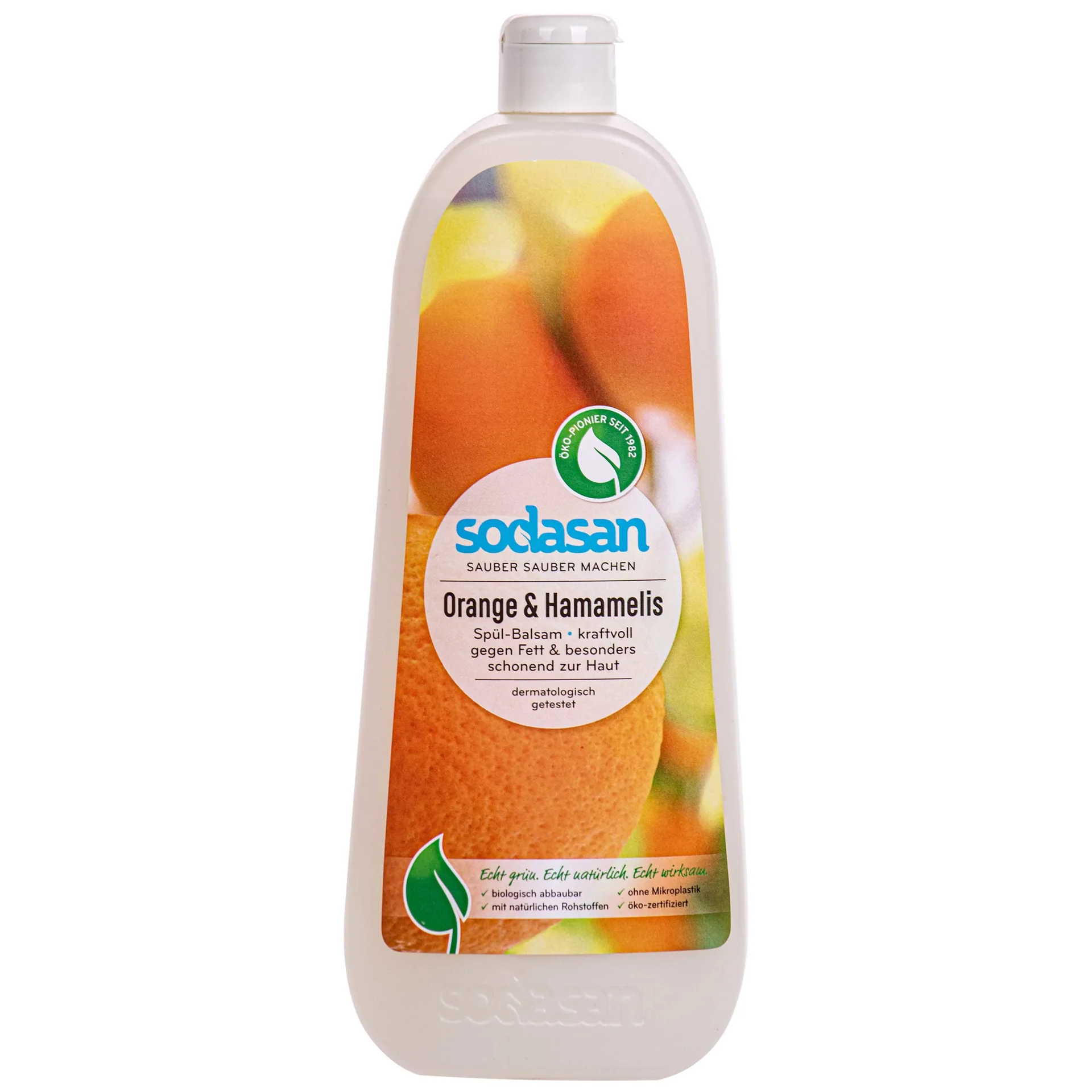 "SODASAN Spülmittel Balsam Orange & Hamamelis 1 Liter image"