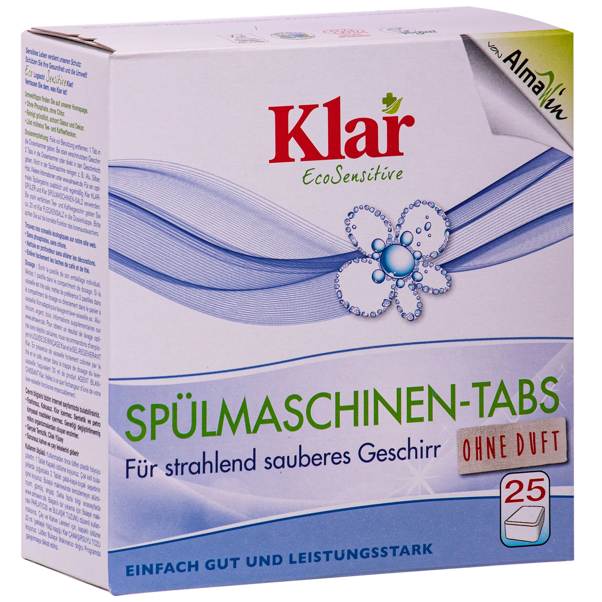 "KLAR Spülmaschinentabs oder Spülmaschinensalz image"