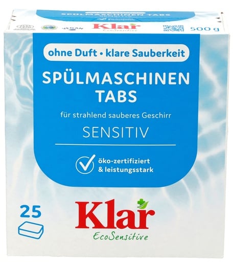 "KLAR Spülmaschinentabs 25 Tabs á 20 g image"