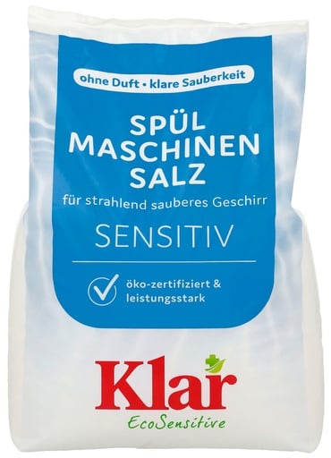 "KLAR Spülmaschinensalz 2kg Beutel image"