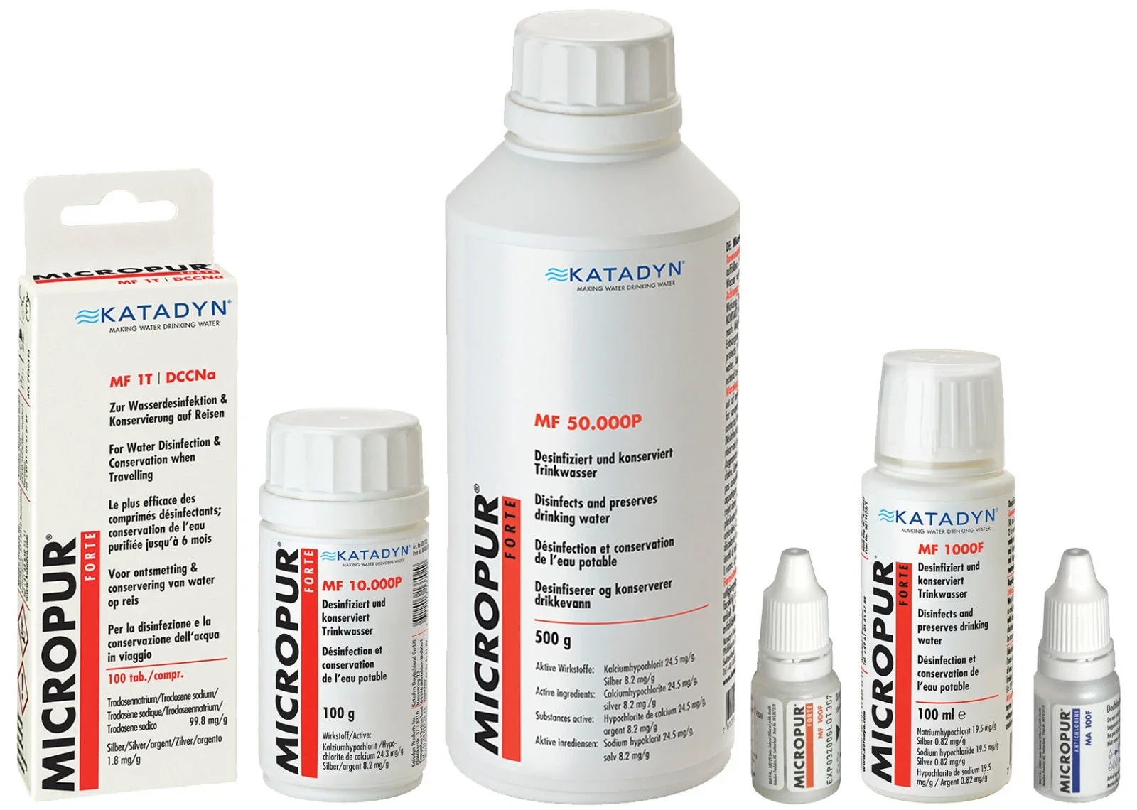"KATADYN Micropur Forte MF in verschiedenen Ausführungen image"