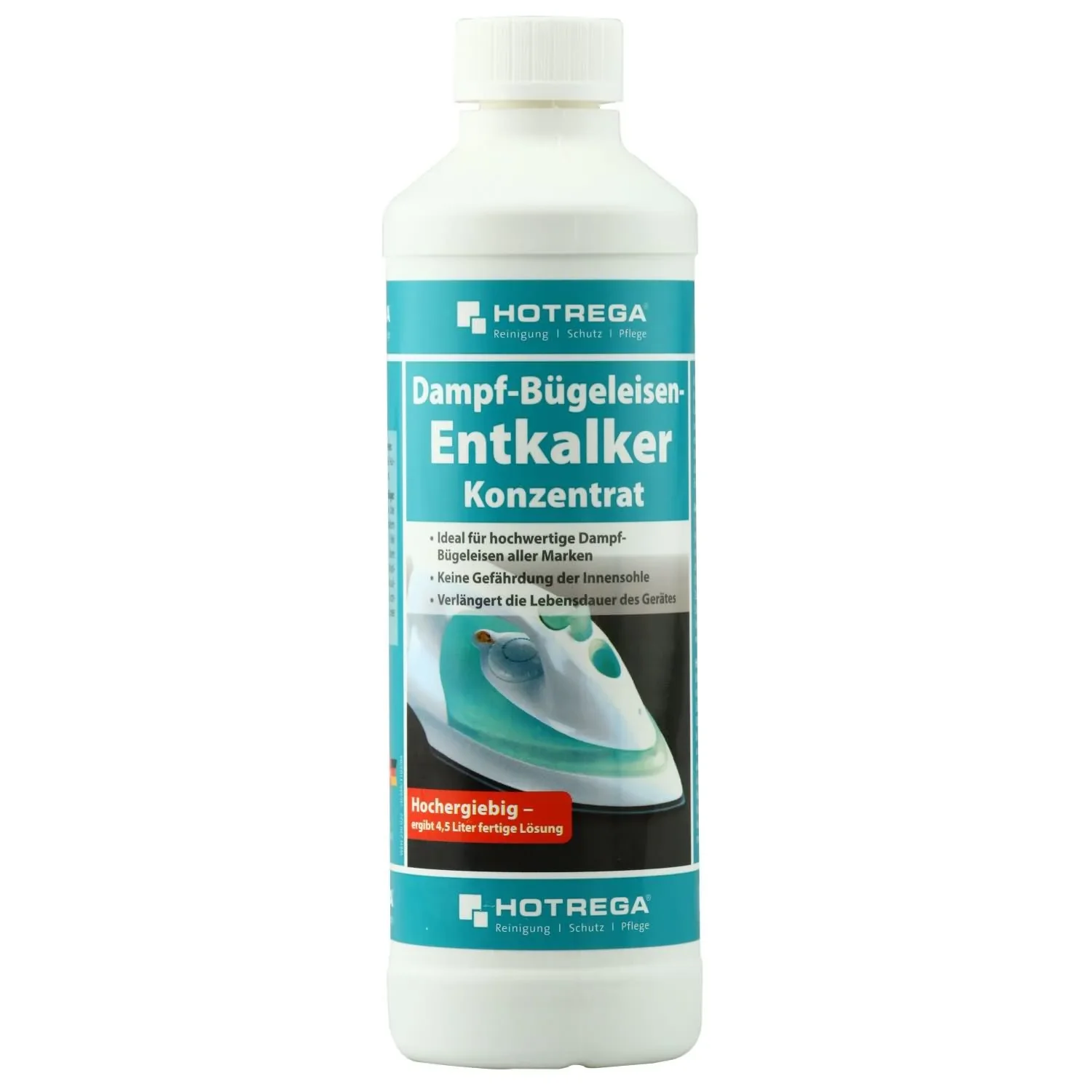 "HOTREGA Dampfbügeleisen Entkalker 500 ml Konzentrat image"