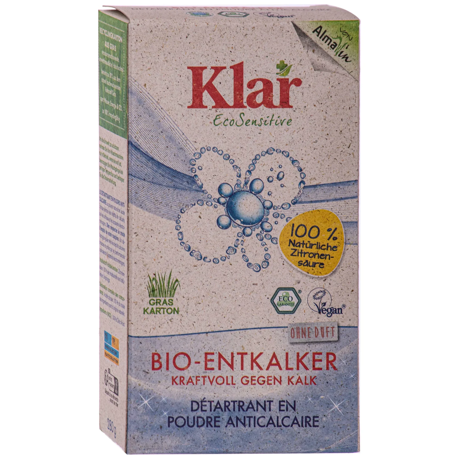 "KLAR Bio Entkalker 280 g ohne Duft image"