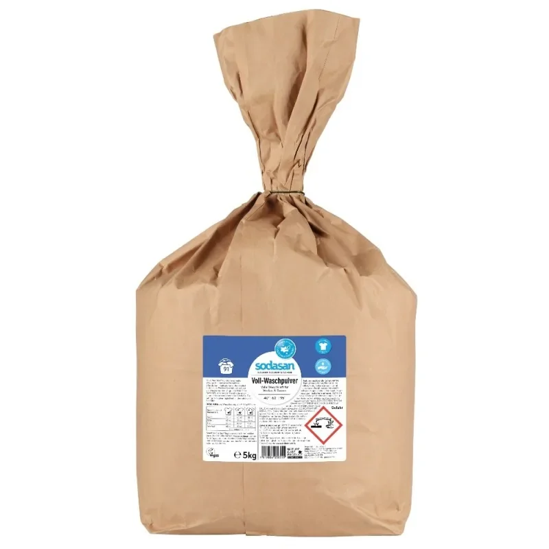 "SODASAN Vollwaschpulver 5kg für weißes und Buntes image"
