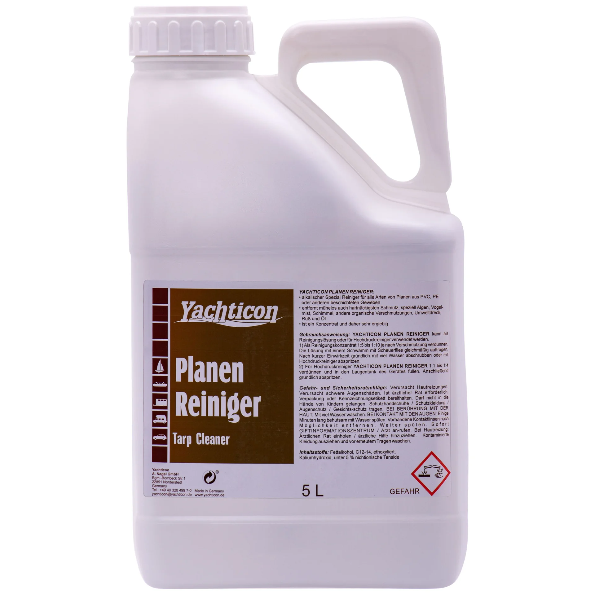 "YACHTICON Planen Reiniger 5 Liter image"