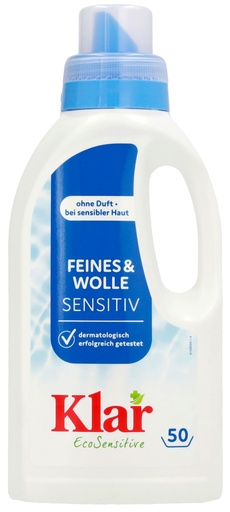 "KLAR Feines & Wolle 500 ml Waschmittel ohne Duft image"