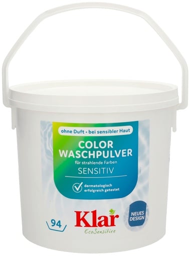 "KLAR Color Waschmittelpulver ohne Duft 4,750 kg image"