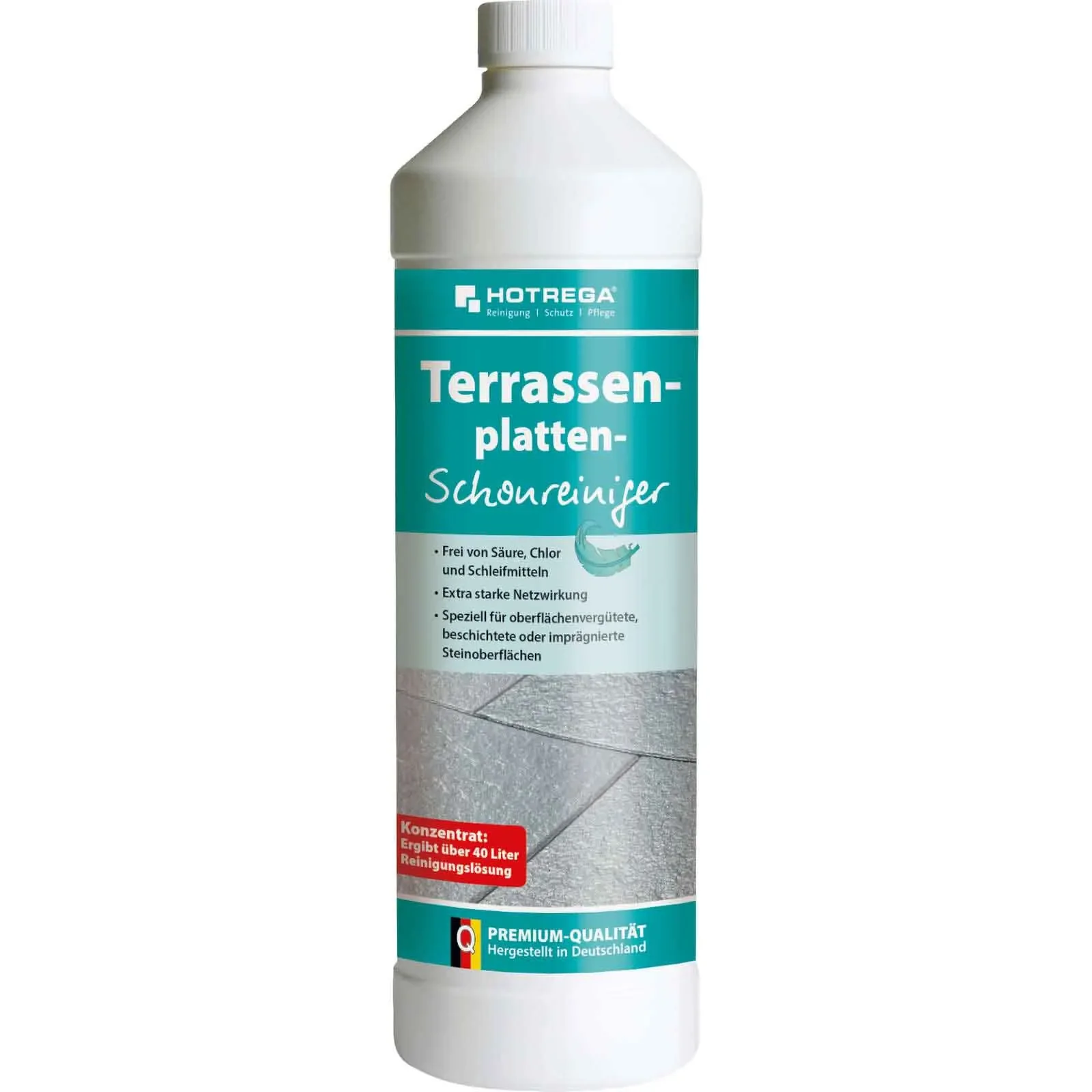 "HOTREGA Terrassenplatten Schonreiniger 1 Liter Konzentrat image"