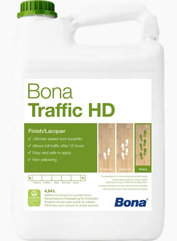 "BONA TRAFFIC HD halbmatt 2K 4,95 Liter 4,5 L + 0,45 HD Härter image"