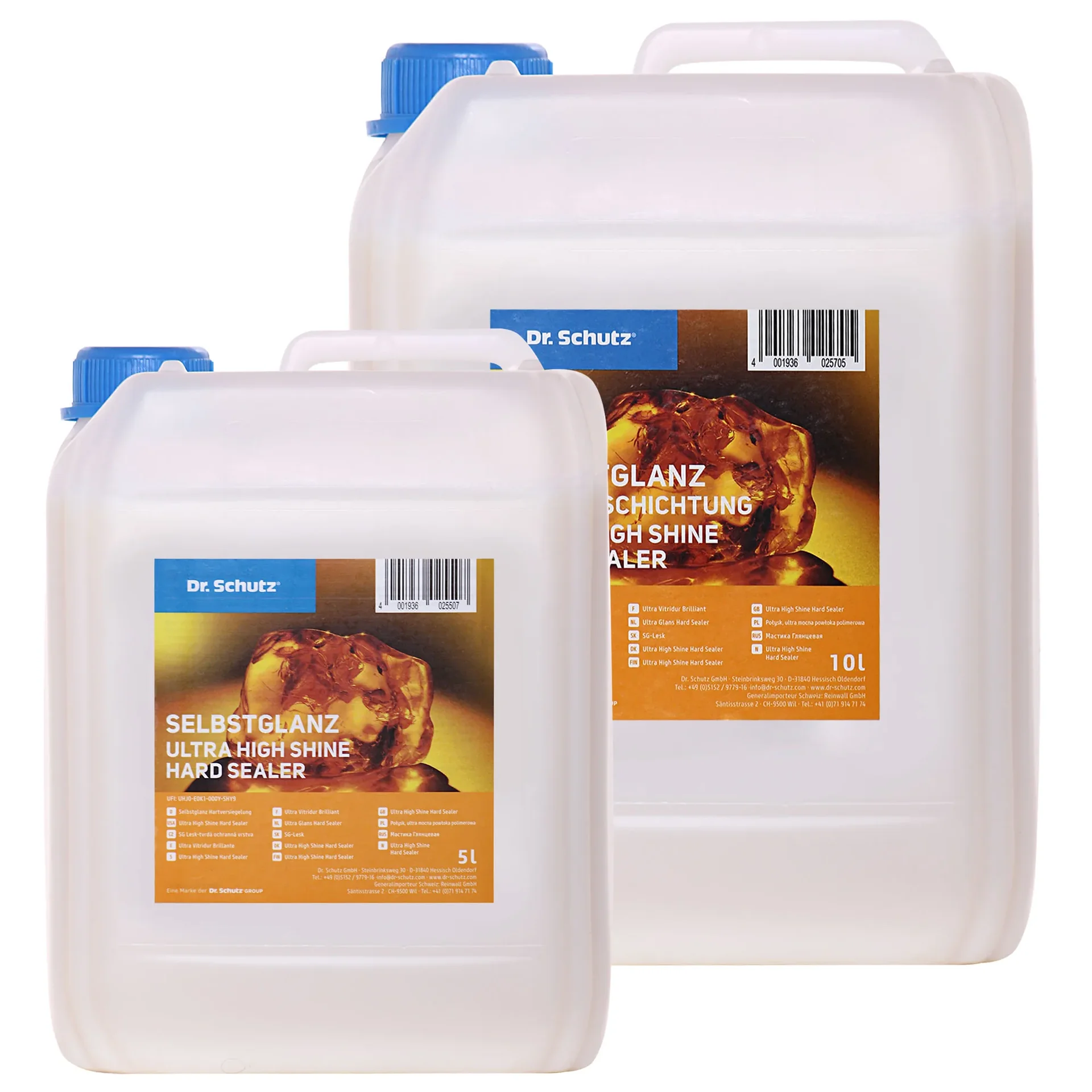 "DR. SCHUTZ Selbstglanz Hartversiegelung ultrahart in verschiedenen Größengebinde image"