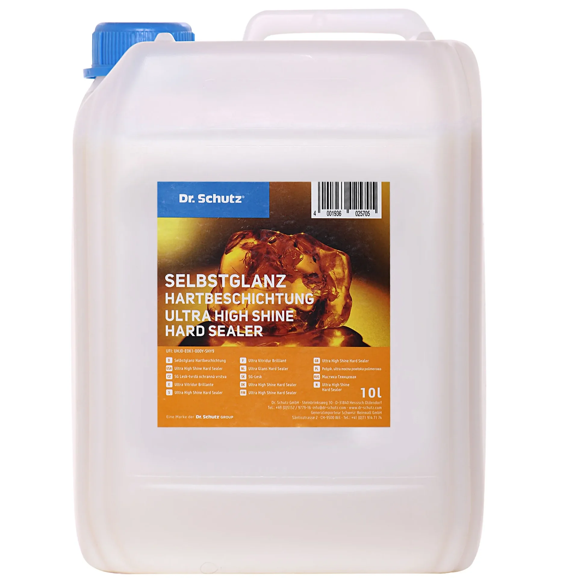 "DR. SCHUTZ Selbstglanz Hartbeschichtung glänzend 10 Liter für 200m² image"