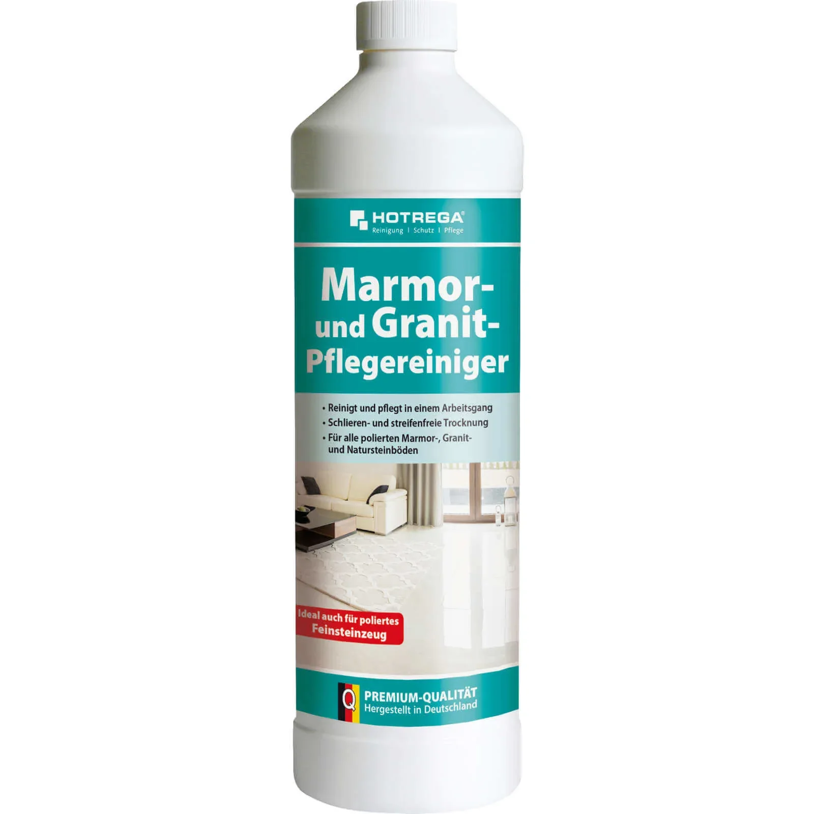"HOTREGA Marmor- und Granit- Pflegereiniger 1 Liter Konzentrat image"