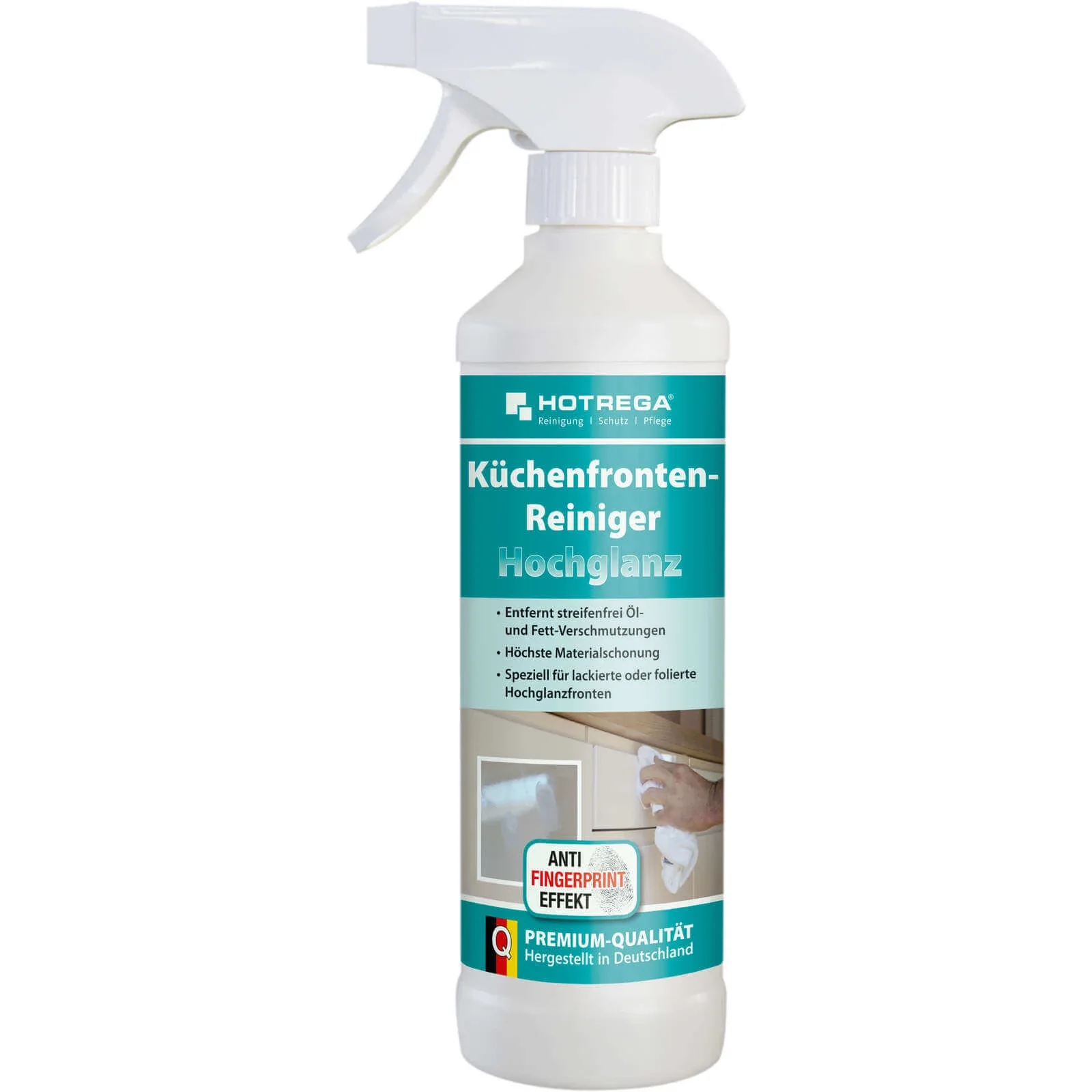 "HOTREGA Küchenfronten Reiniger 500 ml Hochglanz image"