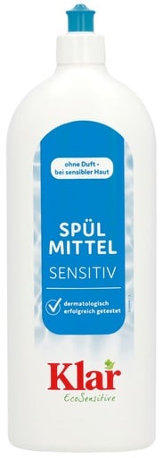 "KLAR Spülmittel sensitive ohne Duft 1 Liter image"