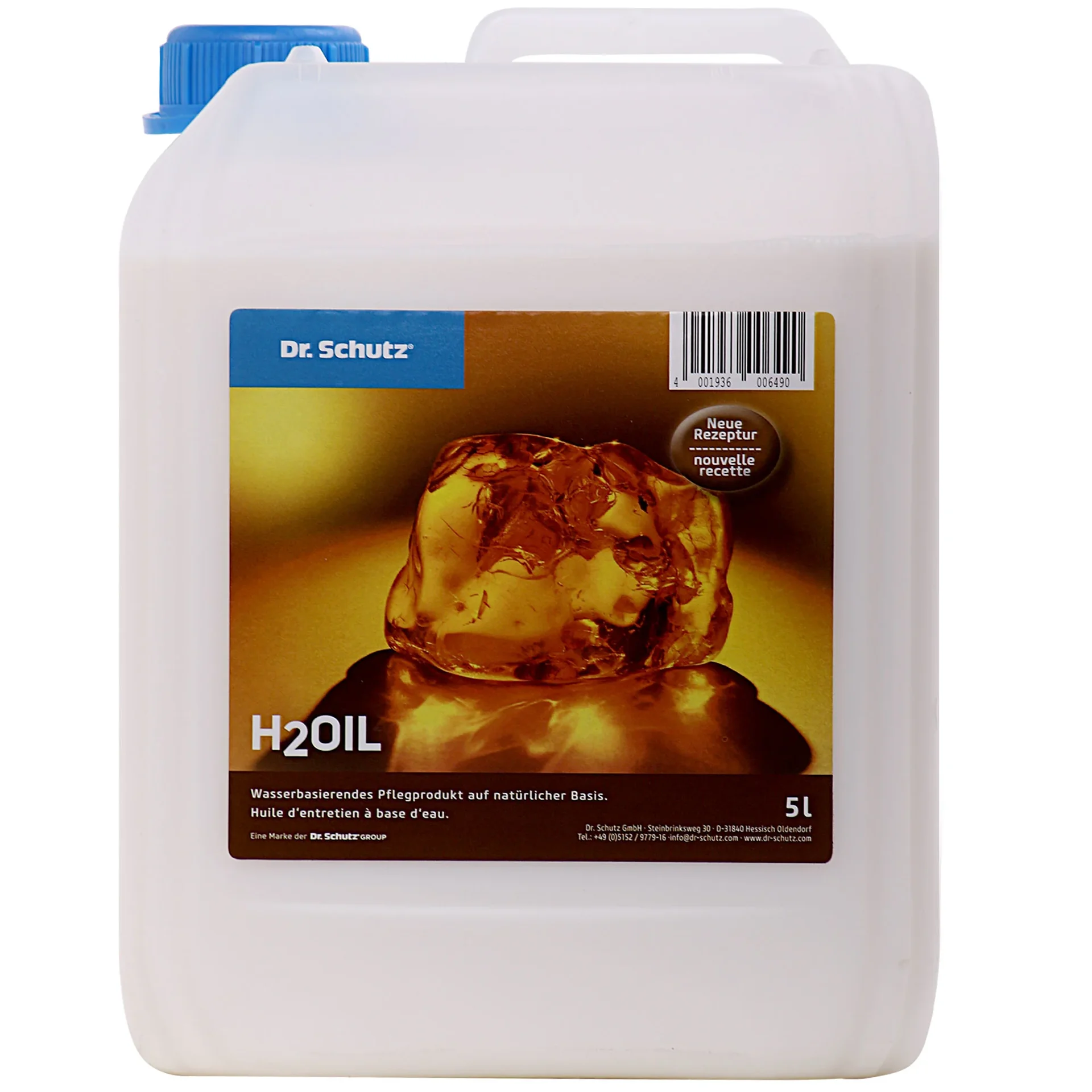 "DR. SCHUTZ H2 Oil 5 Liter wasserbasierendes Pflegeöl image"