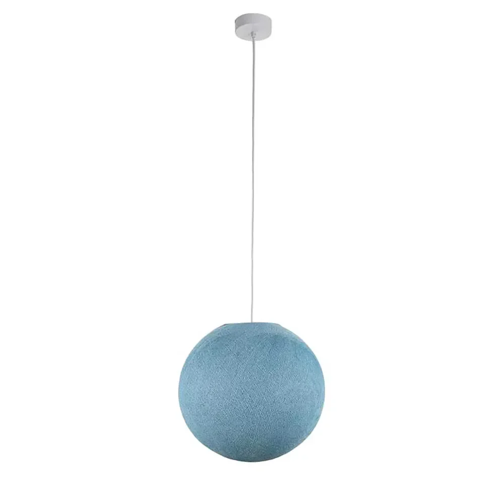 "Cousin Paul Pendellampe Kugel mittel inkl. Fassung blau image"