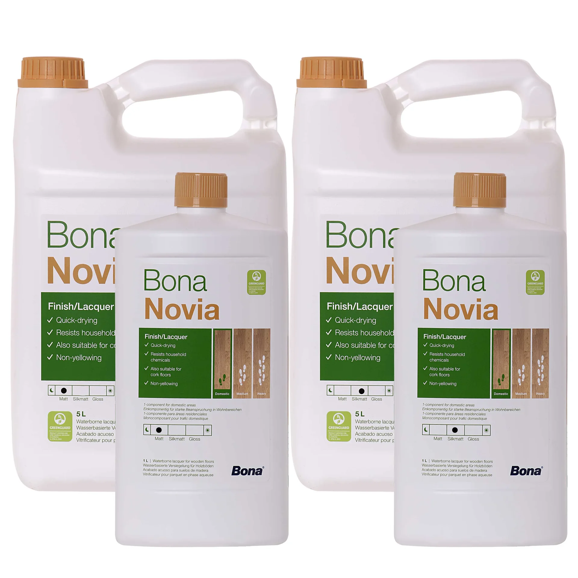 "BONA NOVIA 1K Lack Versiegelung in verschiedenen Größengebinden image"