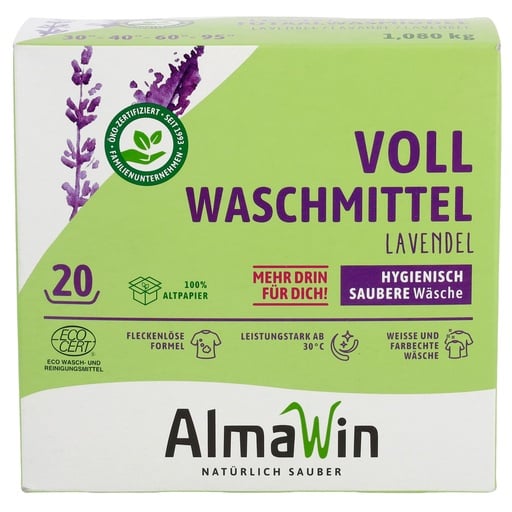 "ALMAWIN Vollwaschmittel 1080g 19 Waschgänge image"
