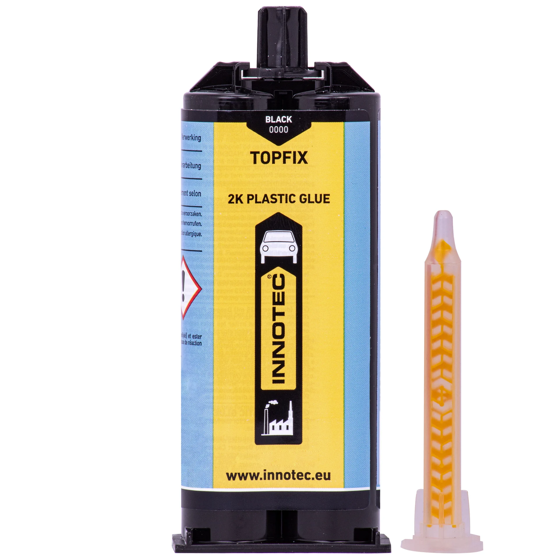 "INNOTEC Top Fix 50g schwarz 2K Kleber image"