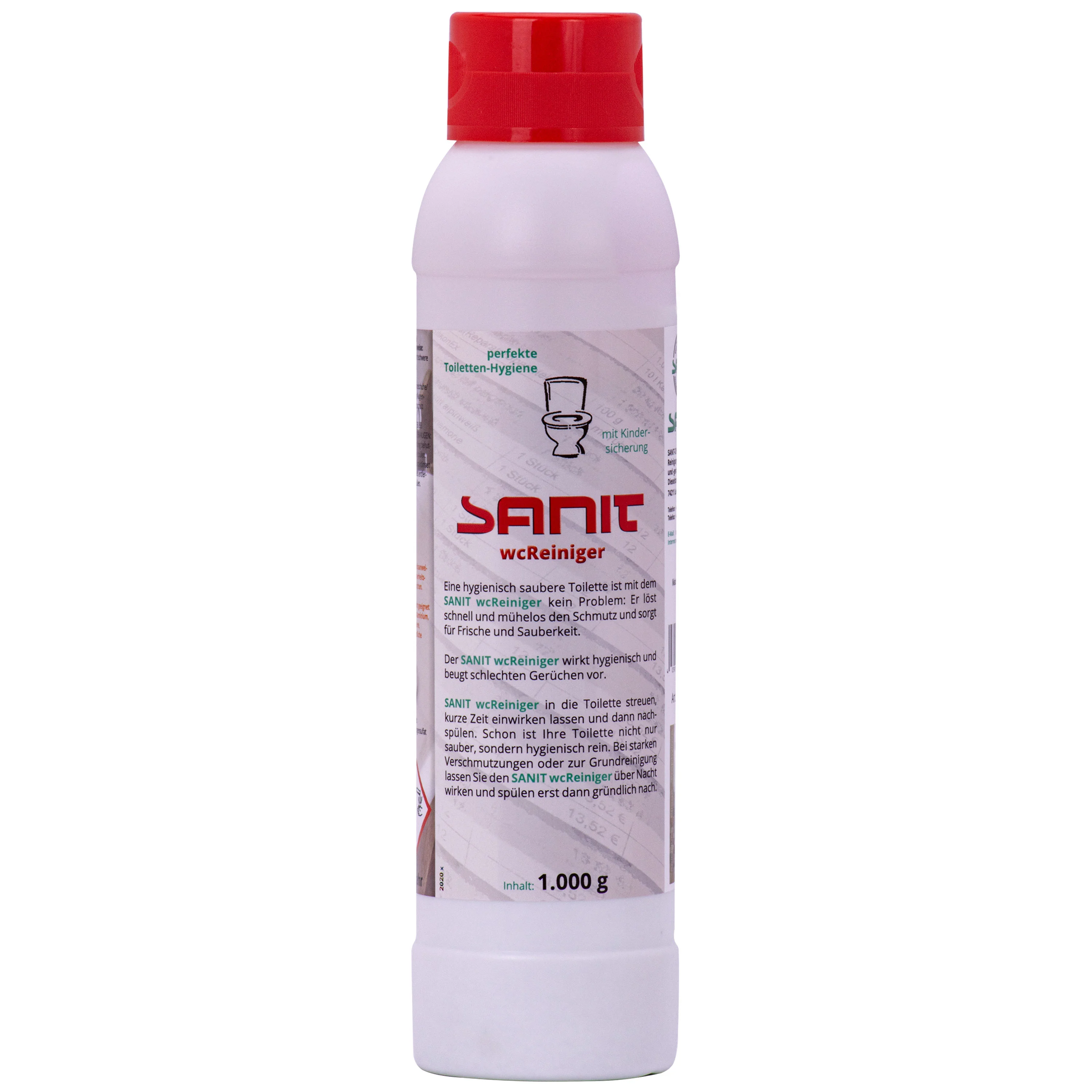 SANIT WC Reiniger Pulver 1 kg