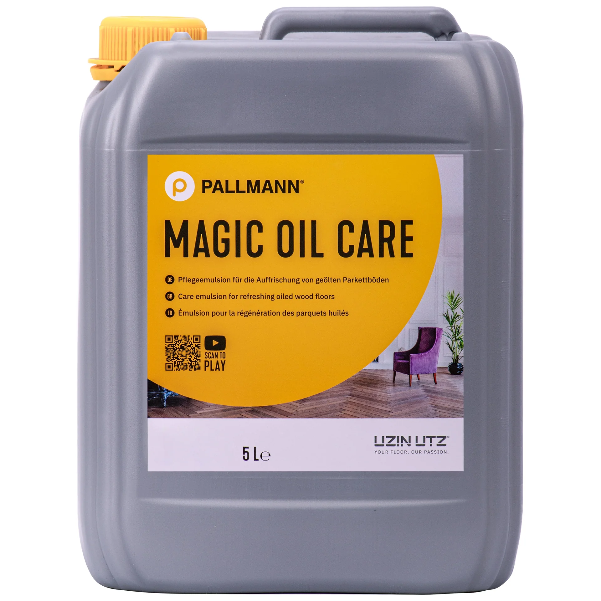 "PALLMANN Magic Oil Care 5 Liter für geölte Parkettböden image"