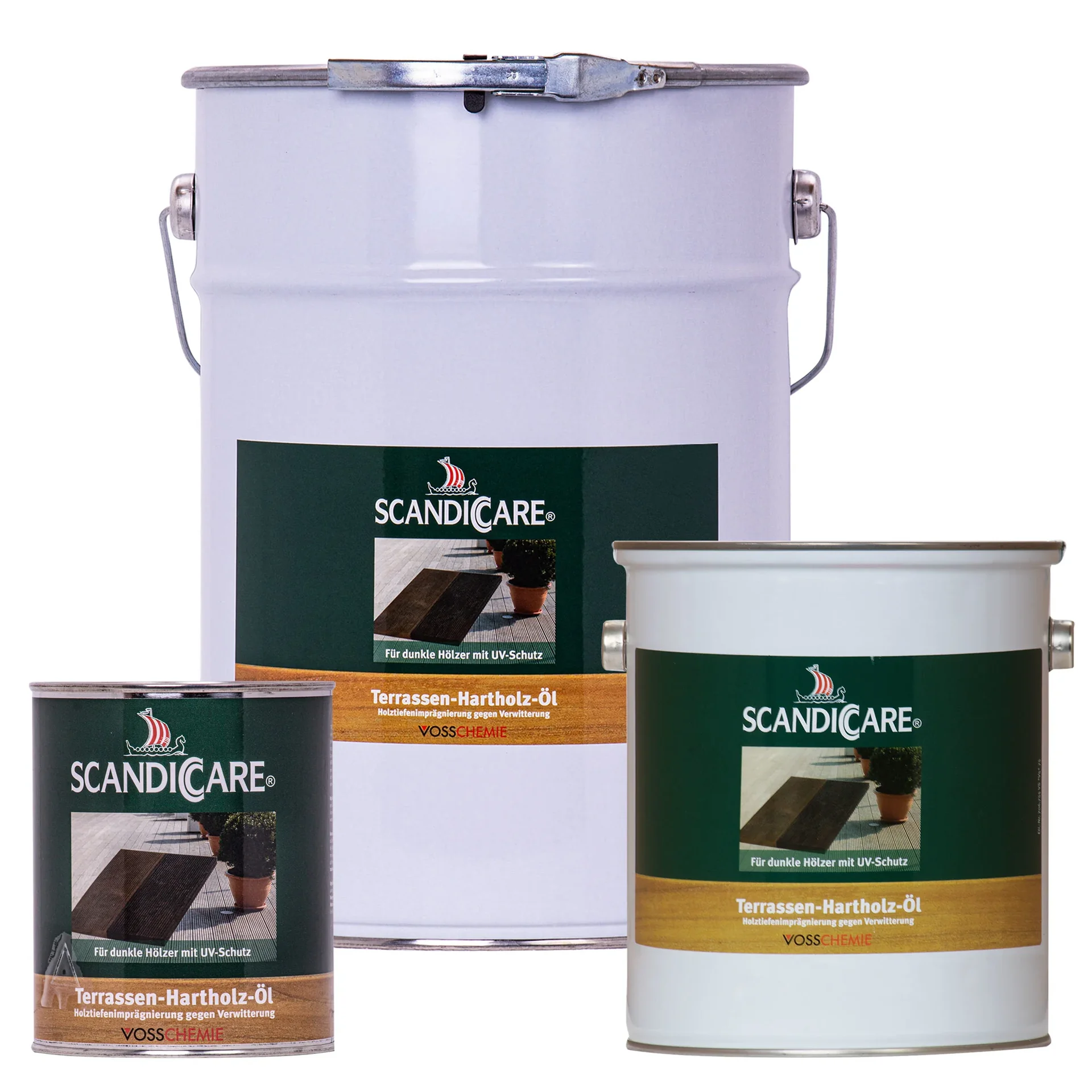 "SC SCANDICCARE Terrassen Hartholz Öl in verschiedenen Größengebinde image"