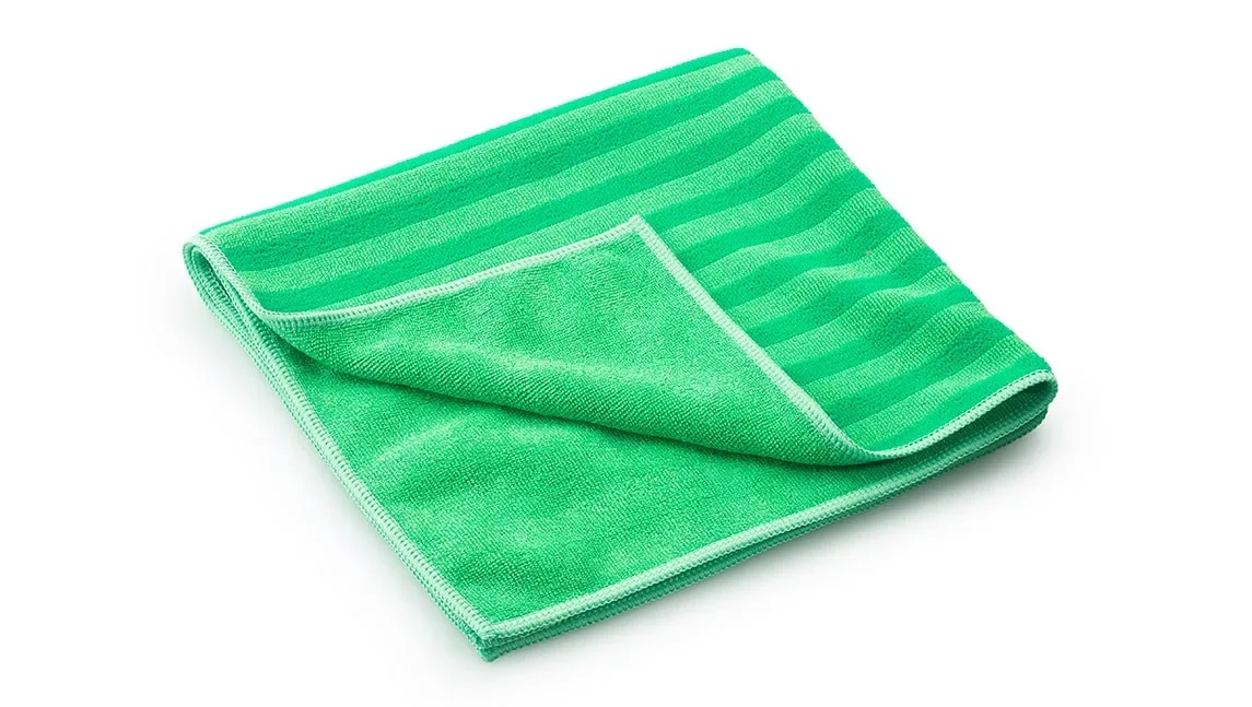 "MEGA Clean Borstentuch 40 x 40cm grün 10 Stück Packung image"