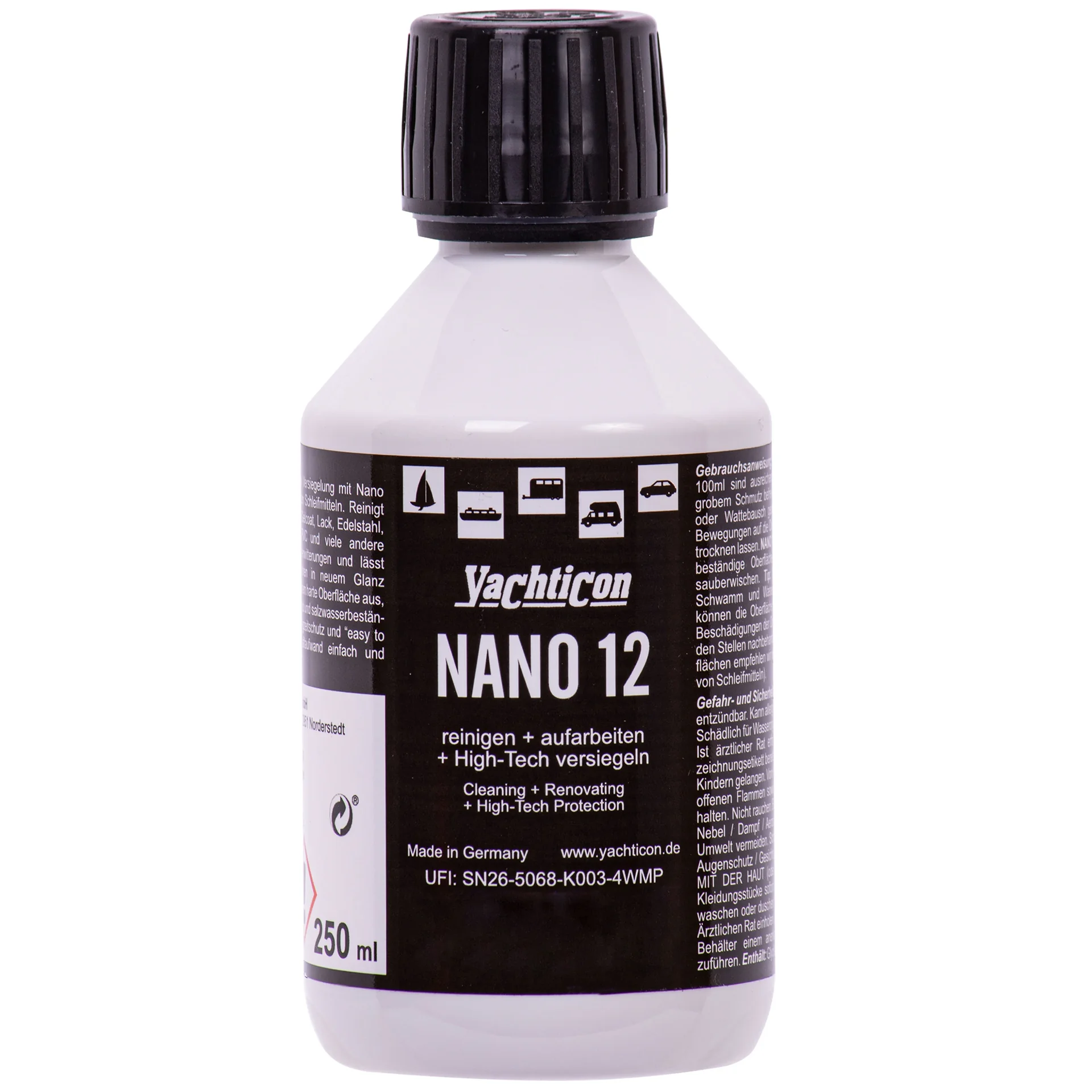 "YACHTICON Nano 12 High-Tech Versiegelung in verschiedenen Größengebinden image"